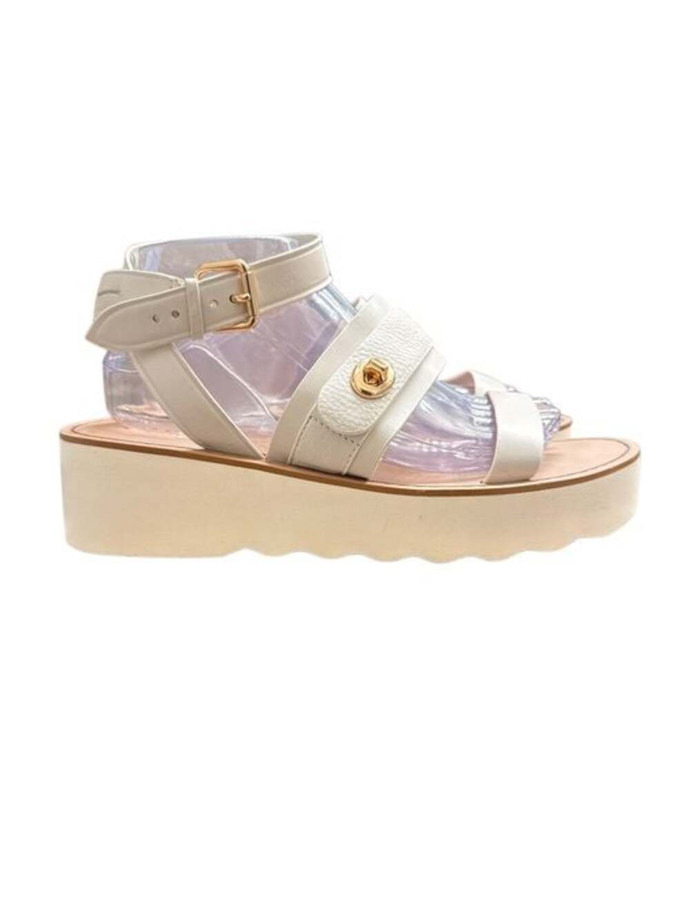COACH PLATT PLATFORM SANDAL Sz. 10 - Picture 7 of 9